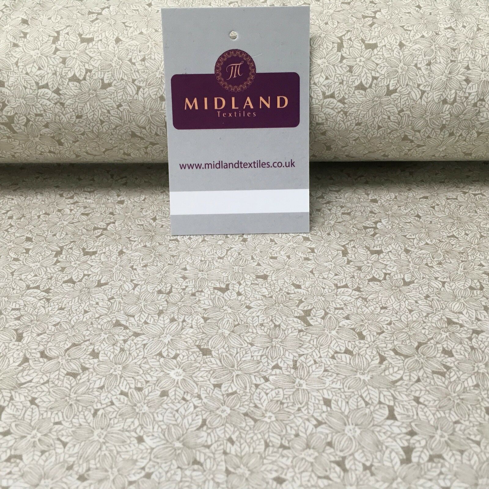 100% Cotton Small Floral poplin print 44' Wide Fabric Mtex MK823