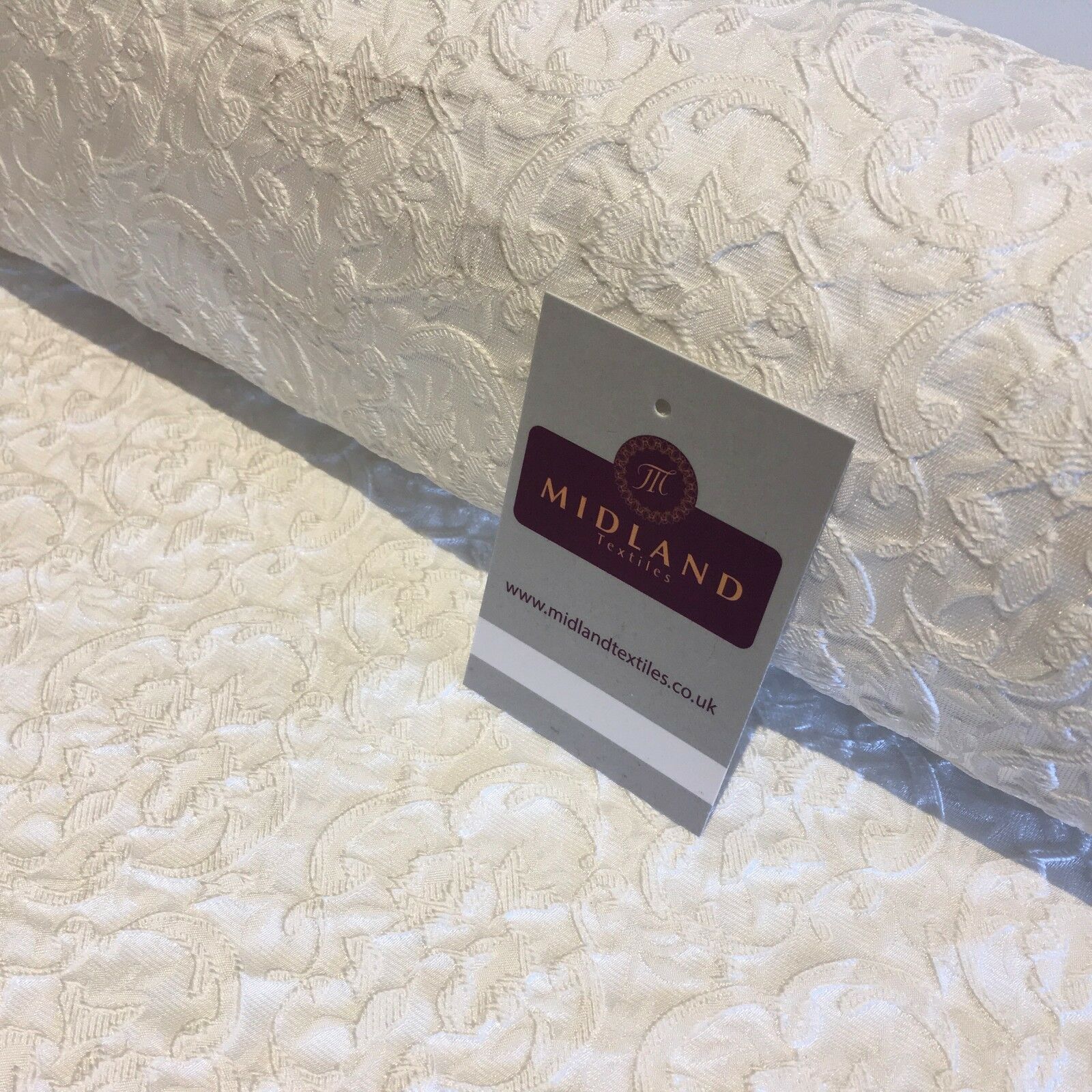 Floral Jacquard Bridal Brocade 64' Wide Fabric Mtex MA841