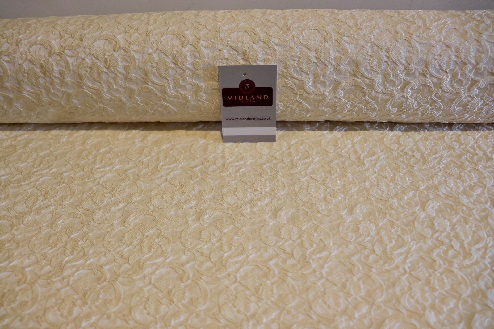 Floral Jacquard Bridal Brocade 64' Wide Fabric Mtex MA841