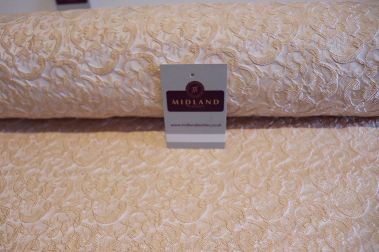 Floral Jacquard Bridal Brocade 64' Wide Fabric Mtex MA841