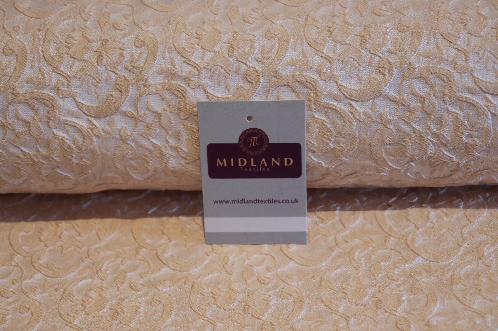 Floral Jacquard Bridal Brocade 64' Wide Fabric Mtex MA841