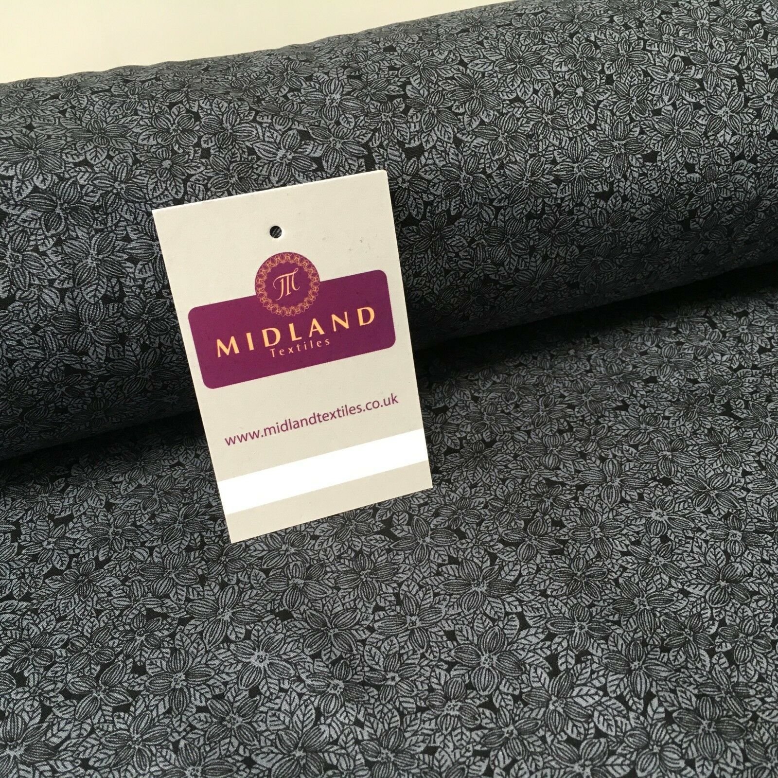 100% Cotton Small Floral poplin print 44' Wide Fabric Mtex MK823