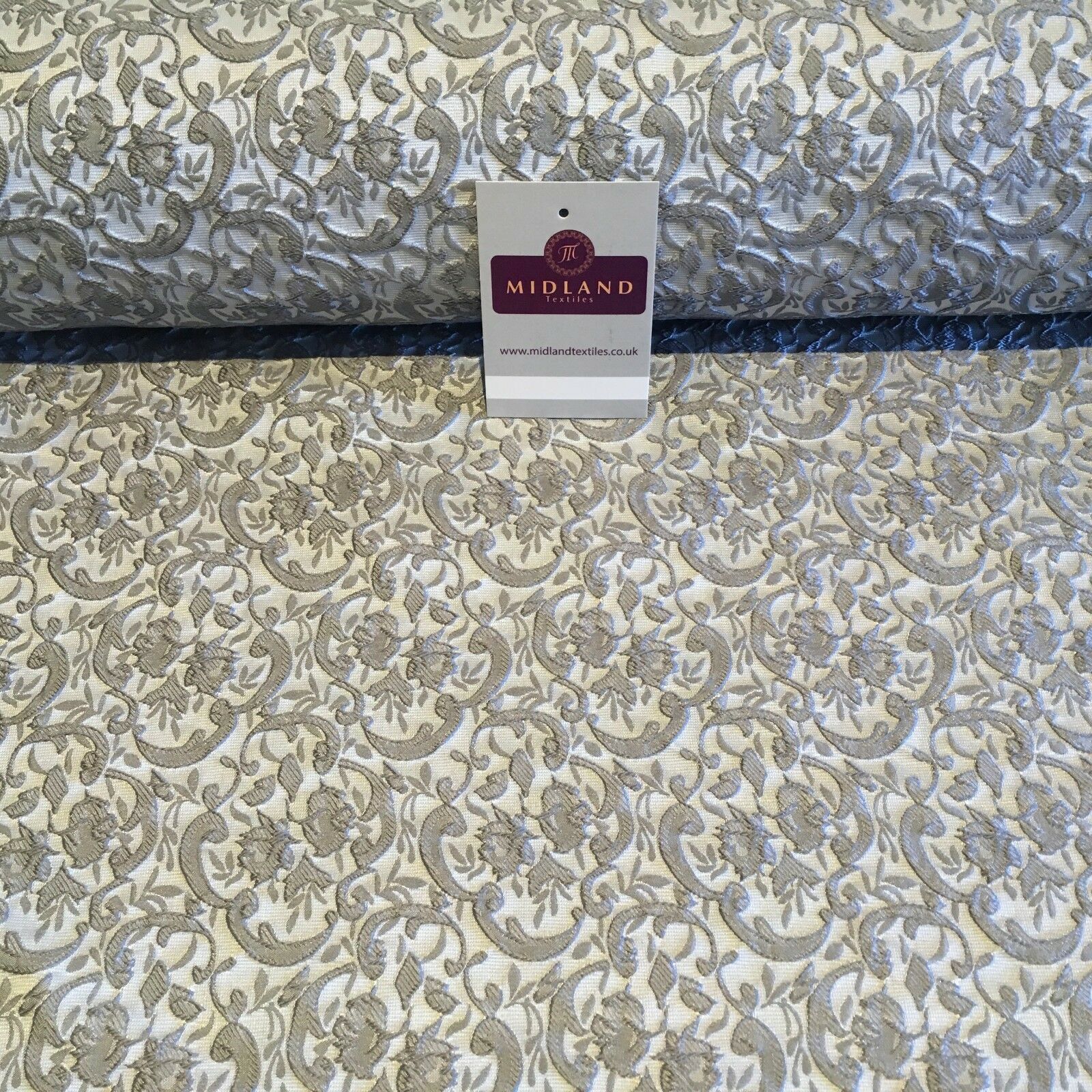 Floral Jacquard Bridal Brocade 64' Wide Fabric Mtex MA841