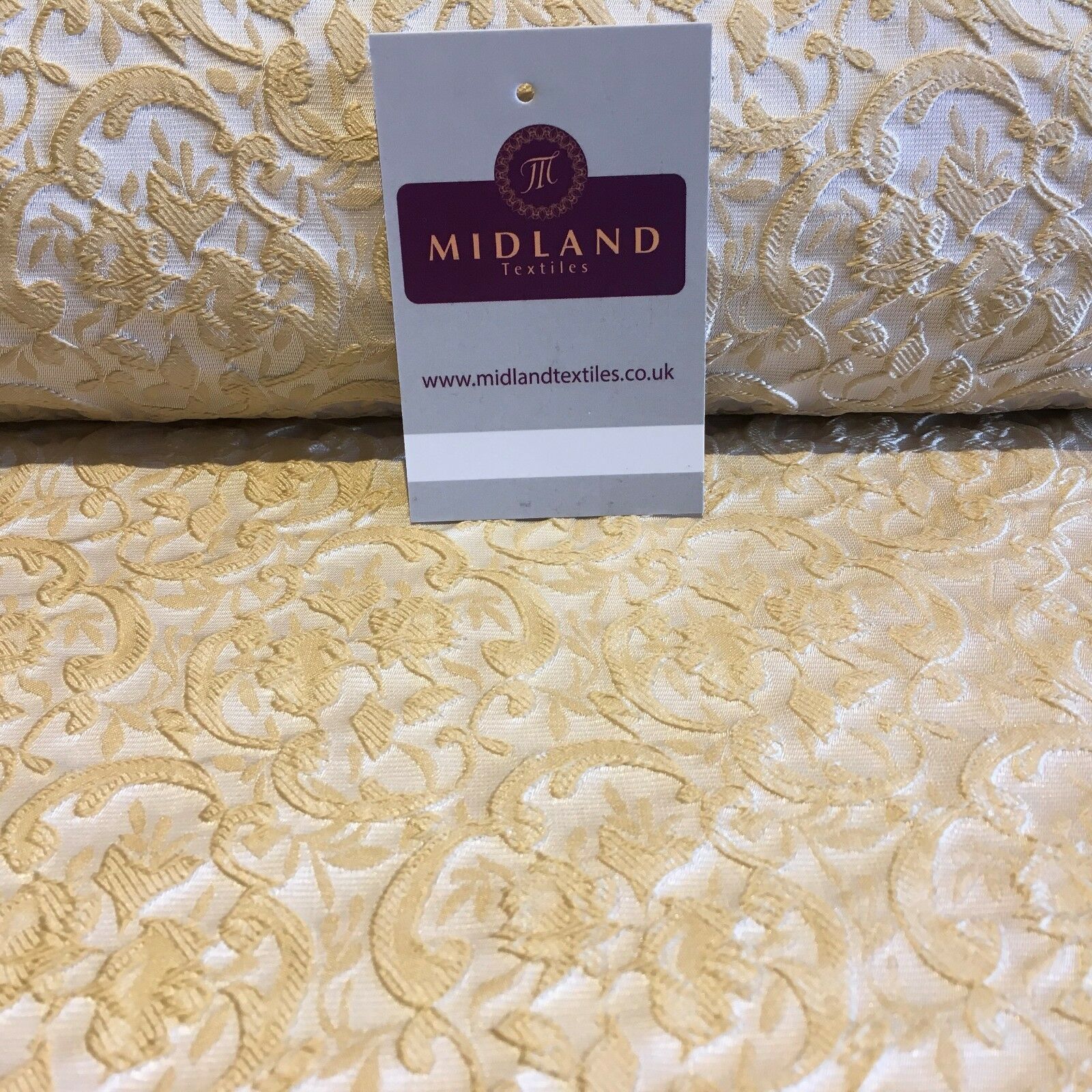 Floral Jacquard Bridal Brocade 64' Wide Fabric Mtex MA841