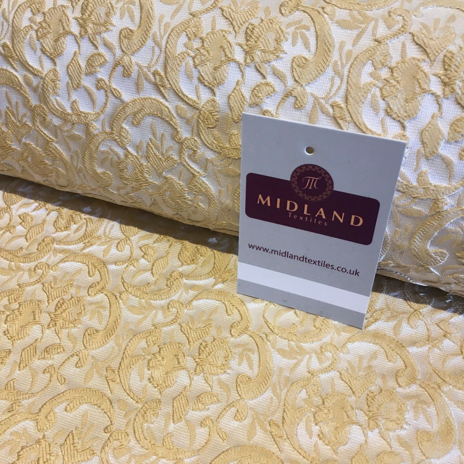 Floral Jacquard Bridal Brocade 64' Wide Fabric Mtex MA841