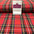 Flat Tartan Woven 100% Cotton Poplin ideal for clothing Fabric 147cm Wide MD1053