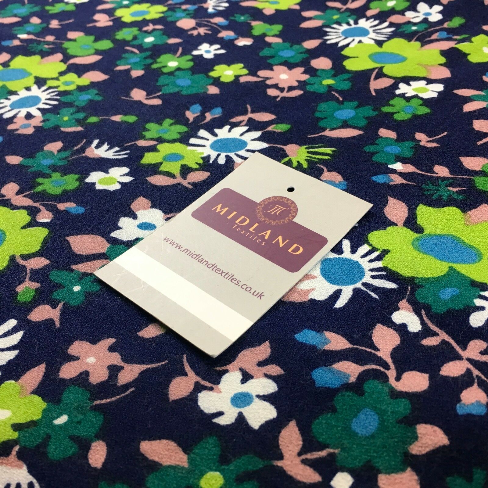 Ditsy Floral Textured Winter dress fabric 35' Wide M786 Mtex