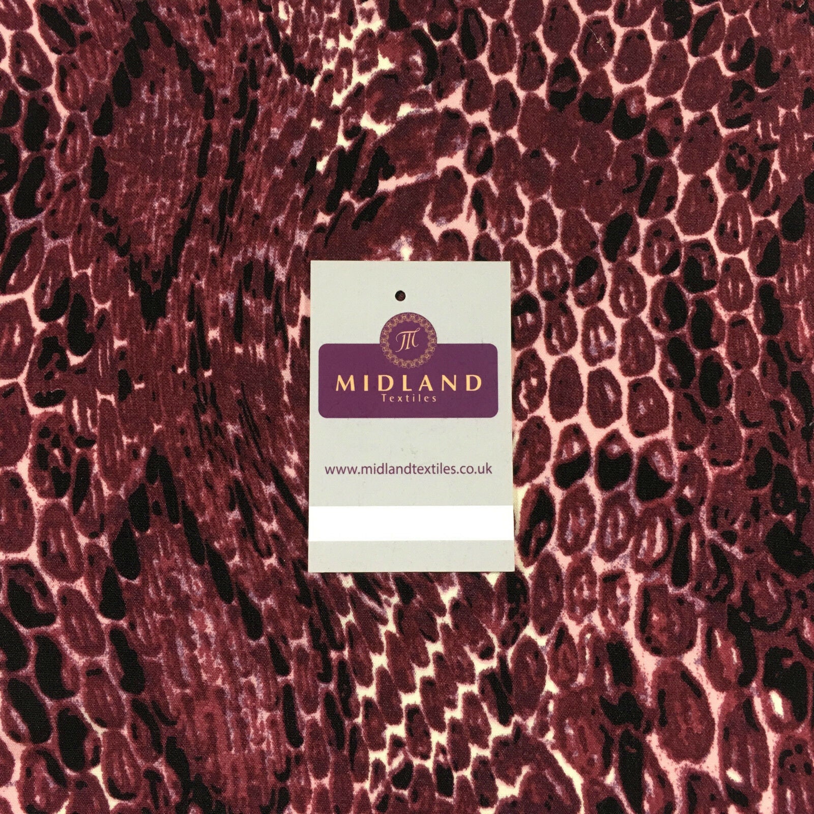 Animal Printed Peach crepe dress, Scarf, skirt fabric  58' wide M714 Mtex