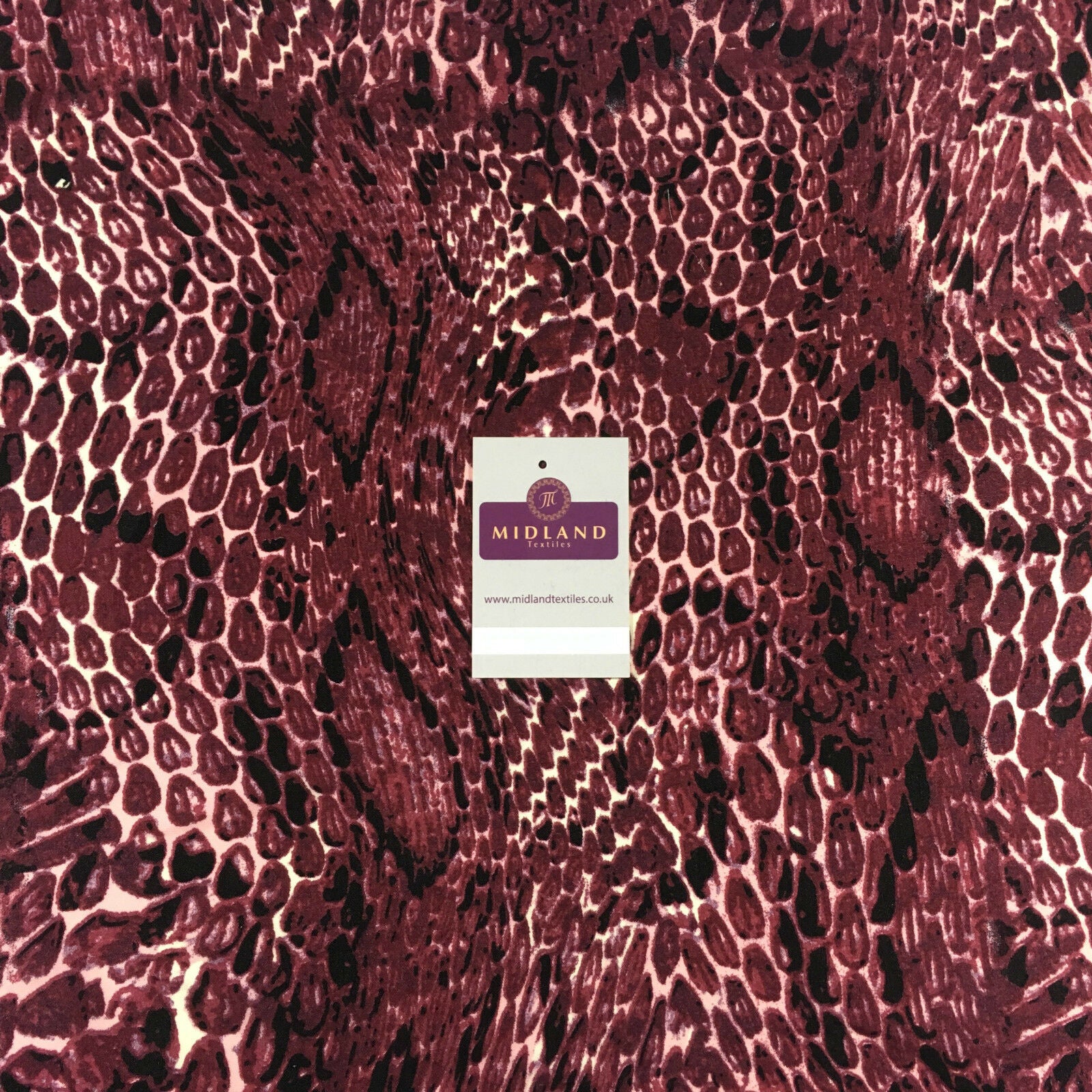 Animal Printed Peach crepe dress, Scarf, skirt fabric  58' wide M714 Mtex