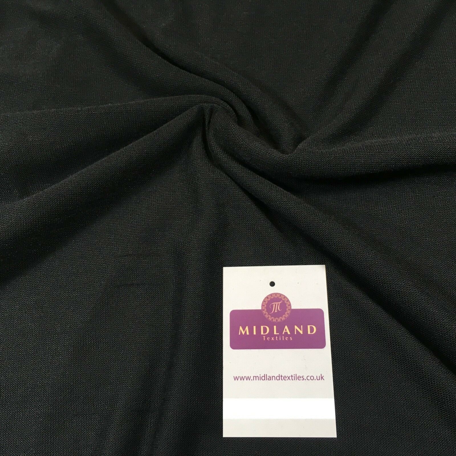 Black Lightweight dress fabric 58' M720-51 Mtex