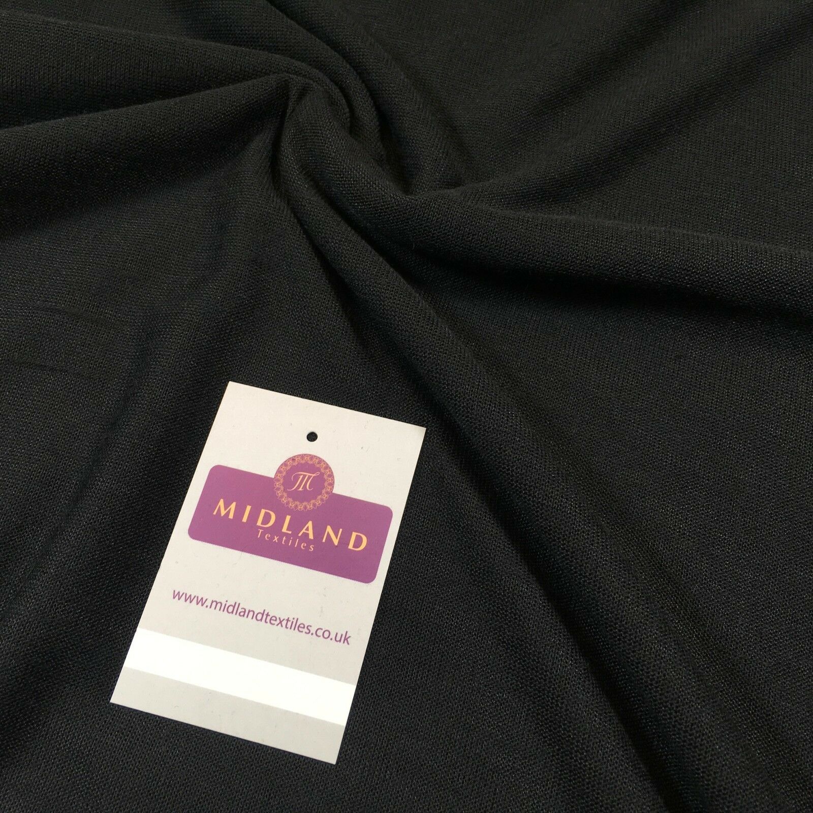 Black Lightweight dress fabric 58' M720-51 Mtex