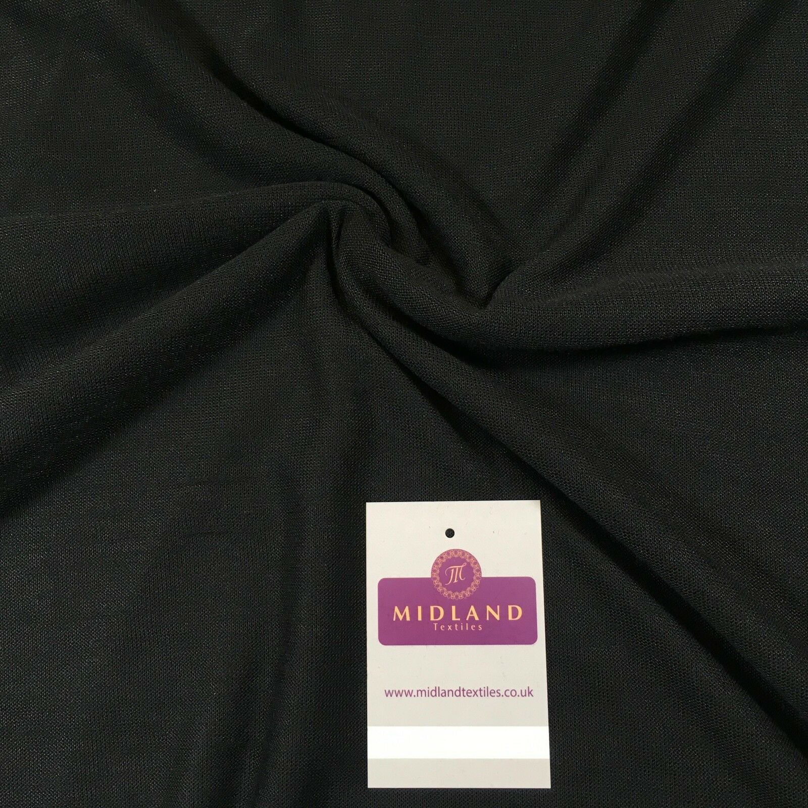 Black Lightweight dress fabric 58' M720-51 Mtex