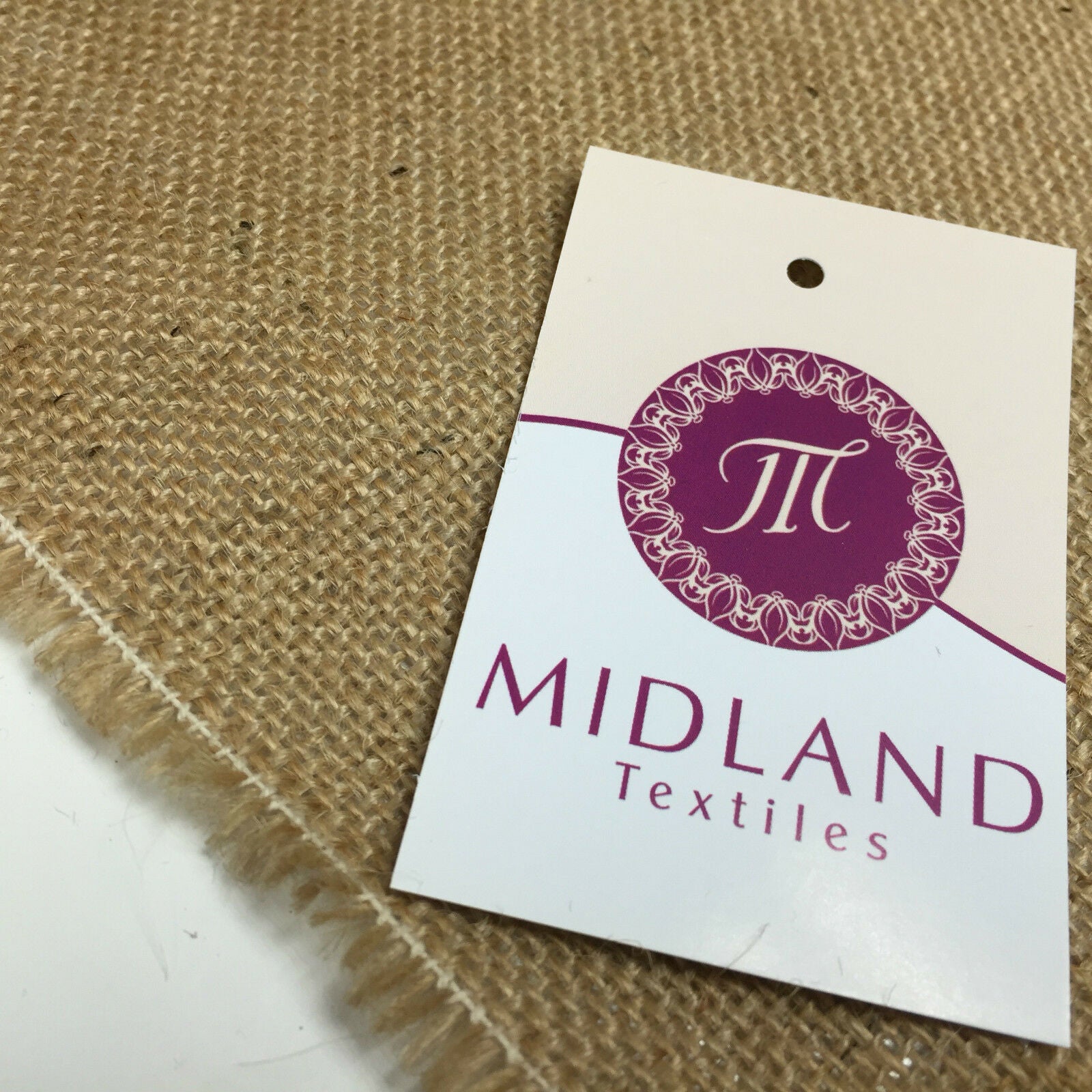 10oz Hessian Jute ideal for craft, bags sacks cloths & upholstery 60' Wide M50-2