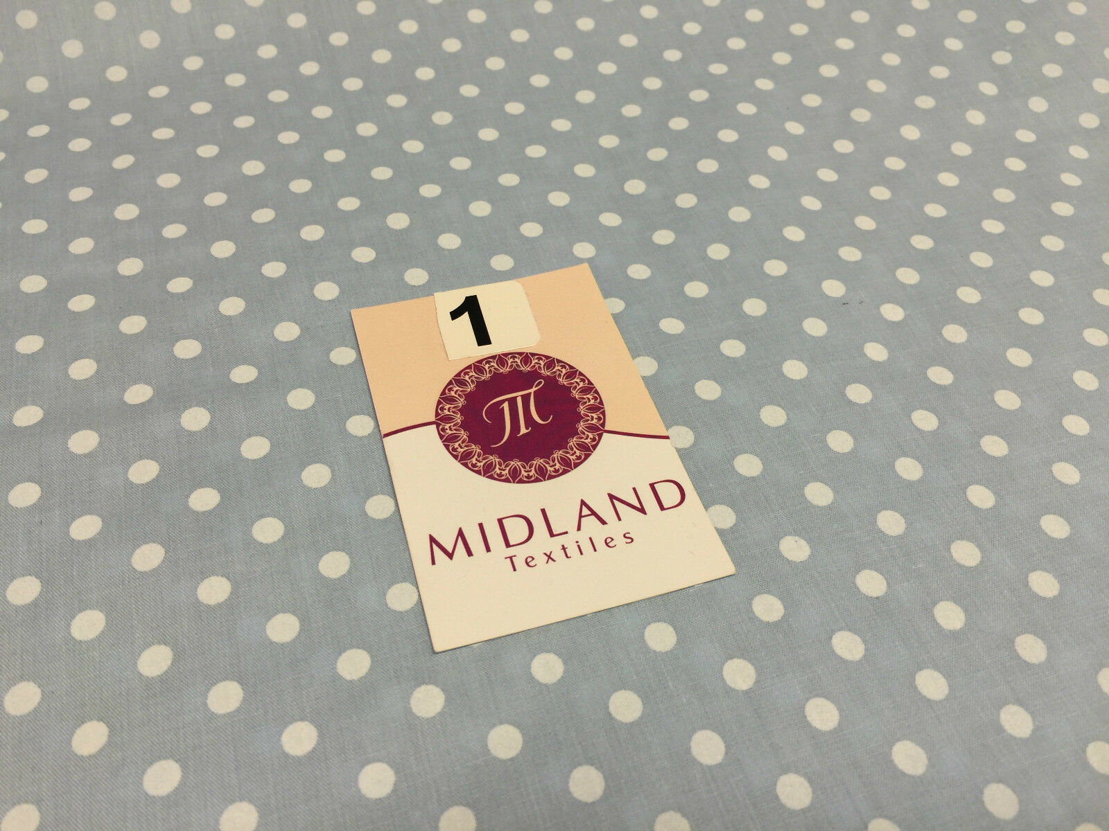 5mm Polka Dot  Polycotton Dress Fabric 44' Wide M357 Mtex