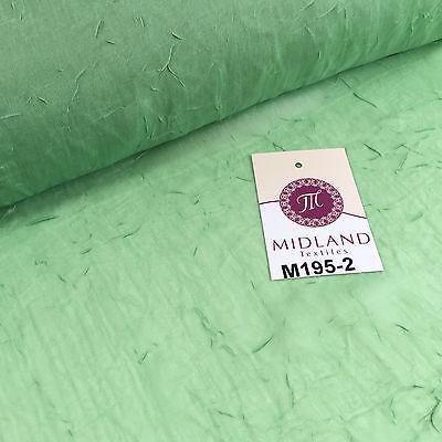 Crushed Crinkled Lightweight Chiffon dress and scarf Fabric 58' M195 Mtex