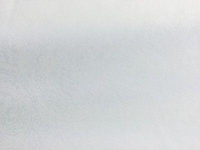 Floral Paisley Pastel white lacquer Print Fabric 100% Cotton 44' Wide  M527 Mtex