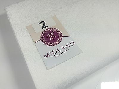 Floral Paisley Pastel white lacquer Print Fabric 100% Cotton 44' Wide  M527 Mtex