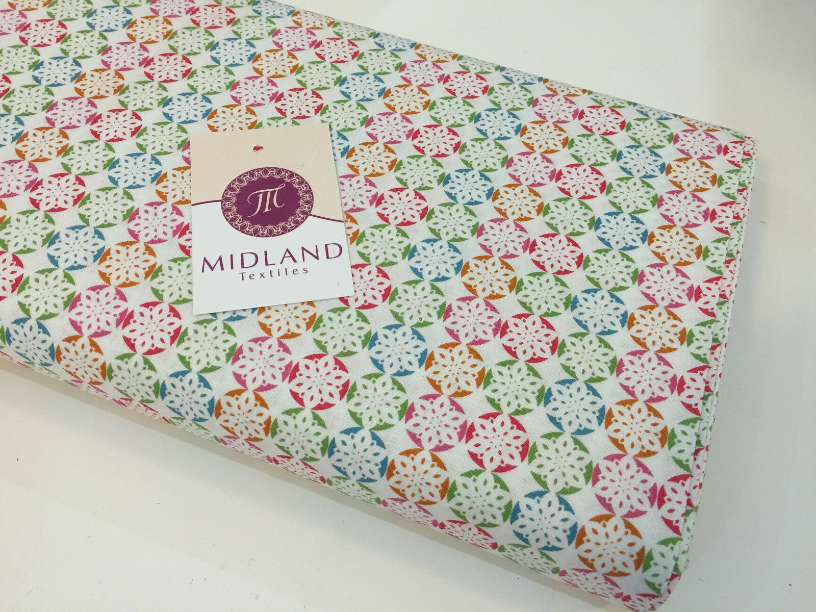 Blue Christmas themed Characters 100% Cotton Patchwork & Crafting Fabric 45'