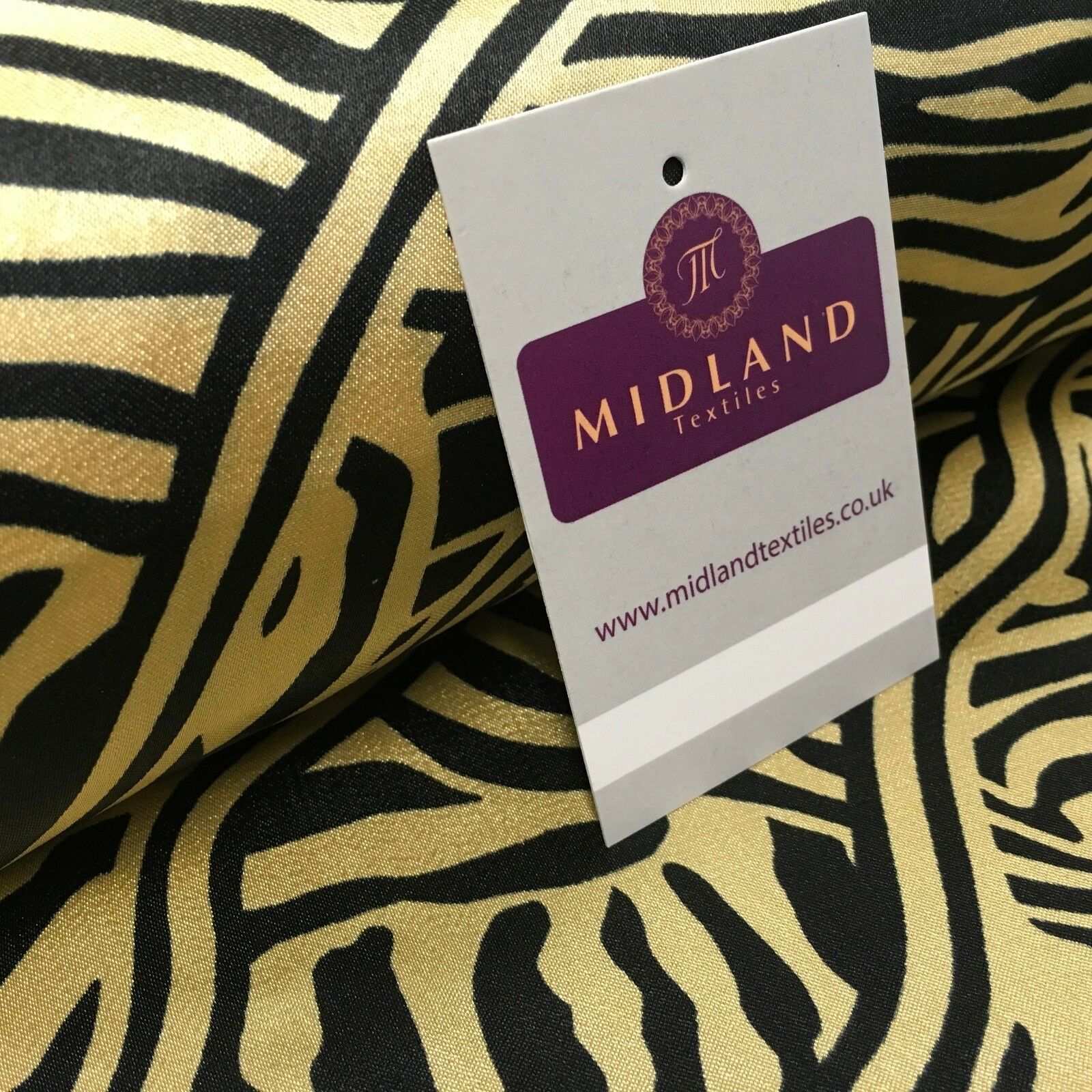 Black & Gold Floral Printed Satin Silky Dress fabric 55' Wide MA1026 Mtex