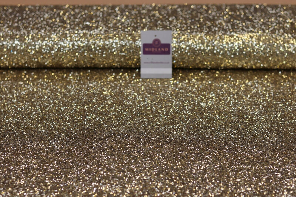 Chunky jazz glitter on net dress fabric 150cm MK1214 Mtex