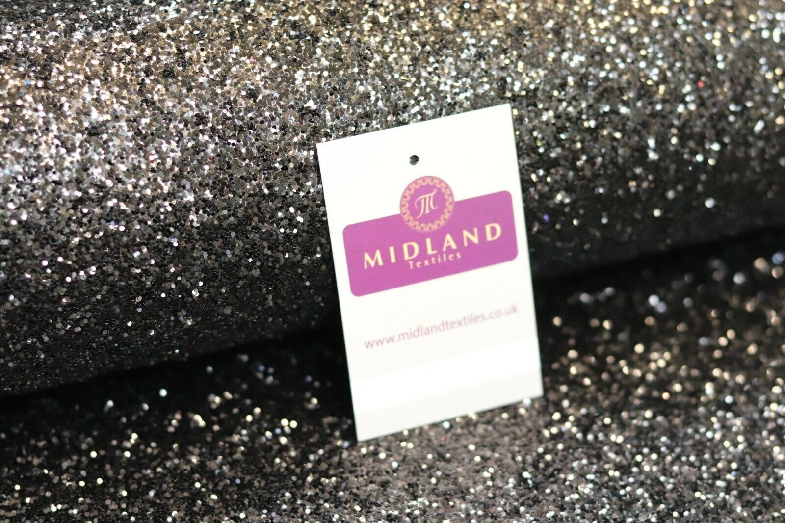 Chunky jazz glitter on net dress fabric 150cm MK1214 Mtex