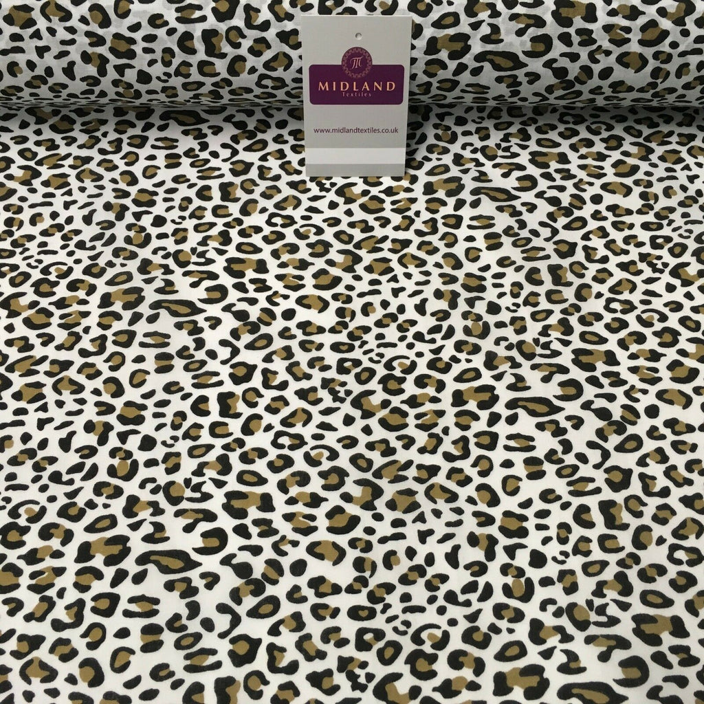 Animal Printed Poly Cotton ideal for craft Fabric 45