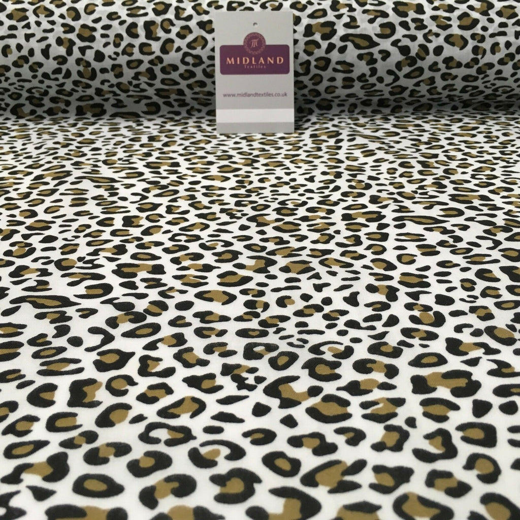 Animal Printed Poly Cotton ideal for craft Fabric 45