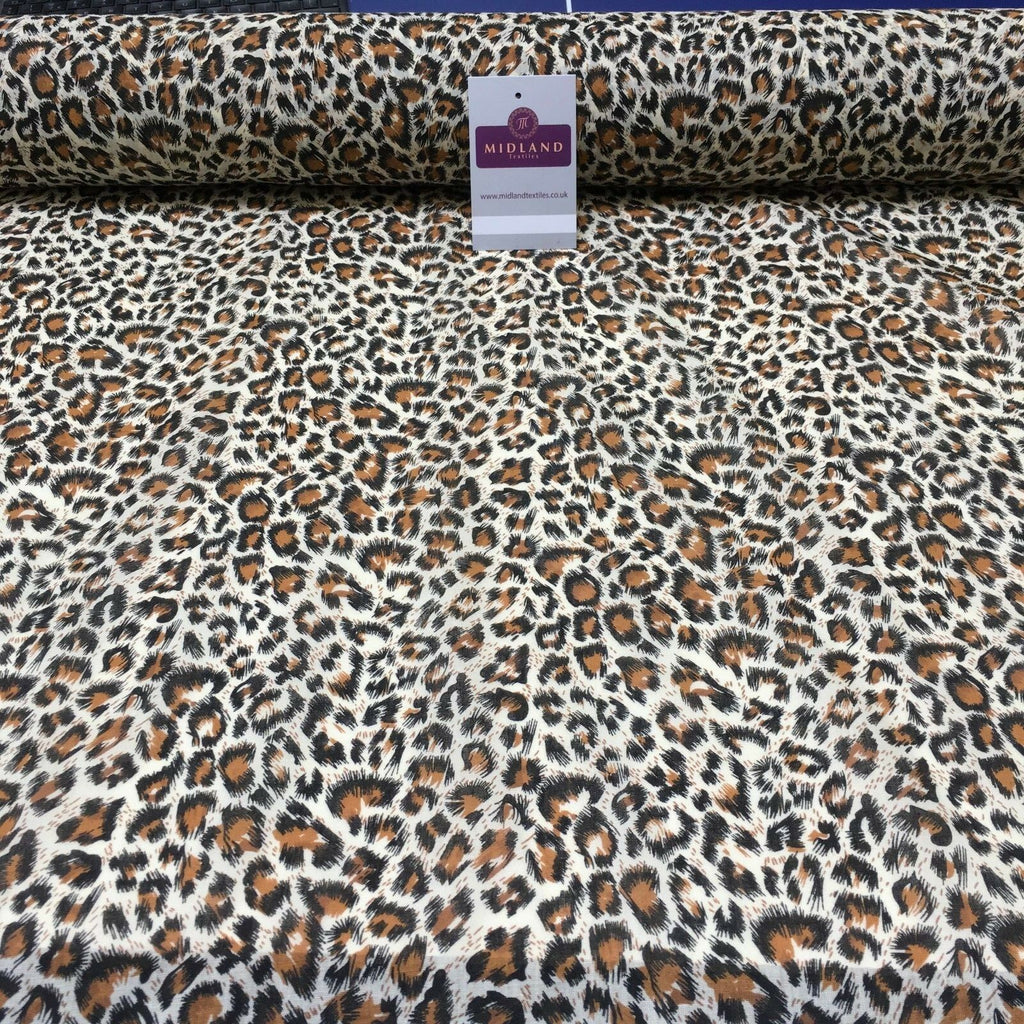 Animal Printed Poly Cotton ideal for craft Fabric 45