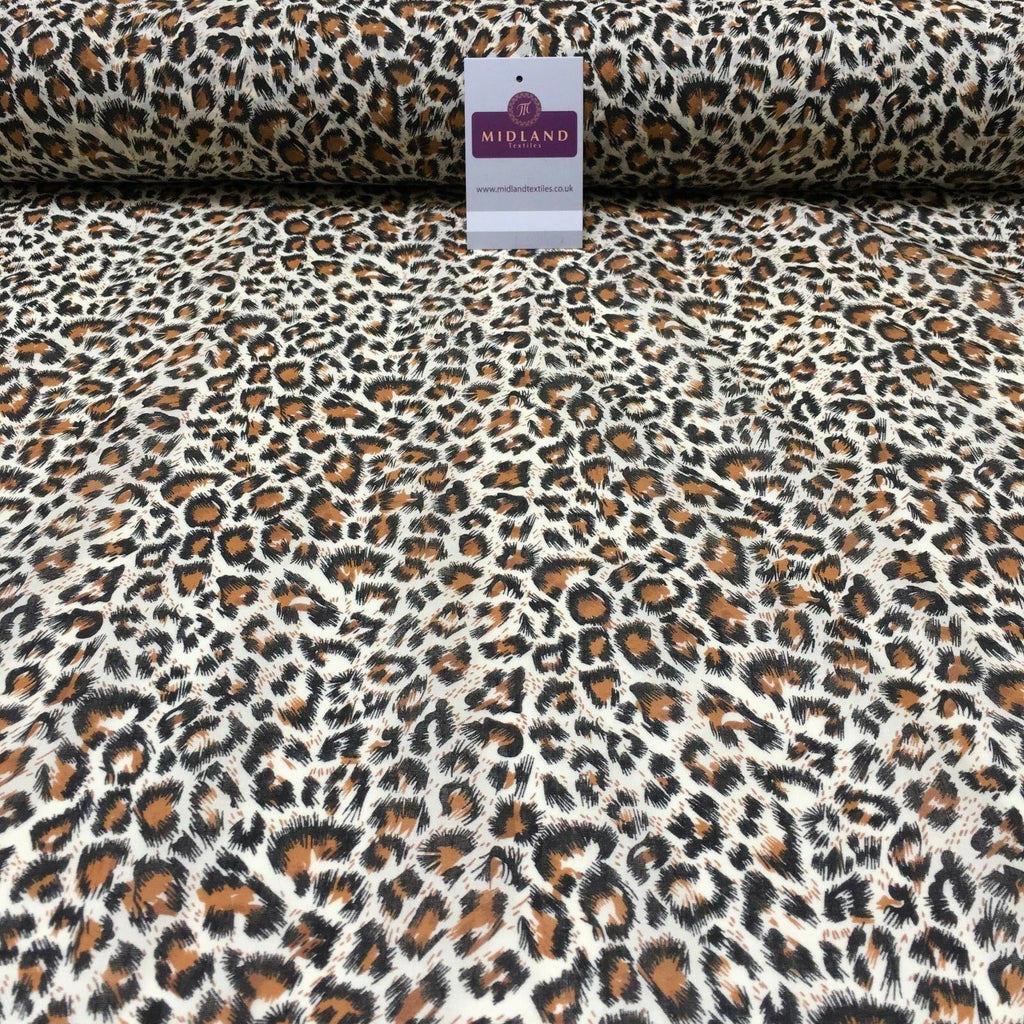 Animal Printed Poly Cotton ideal for craft Fabric 45