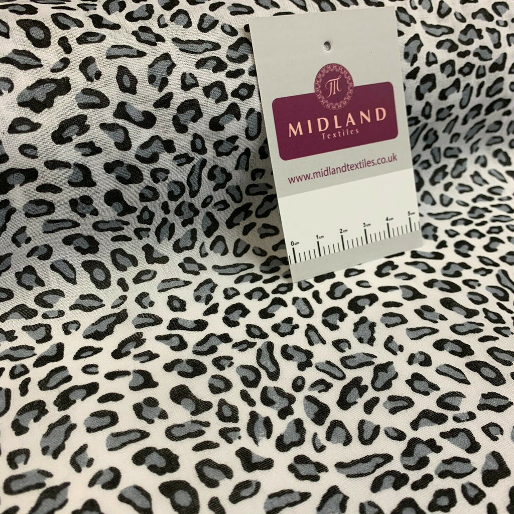 Animal Printed Poly Cotton ideal for craft Fabric 45