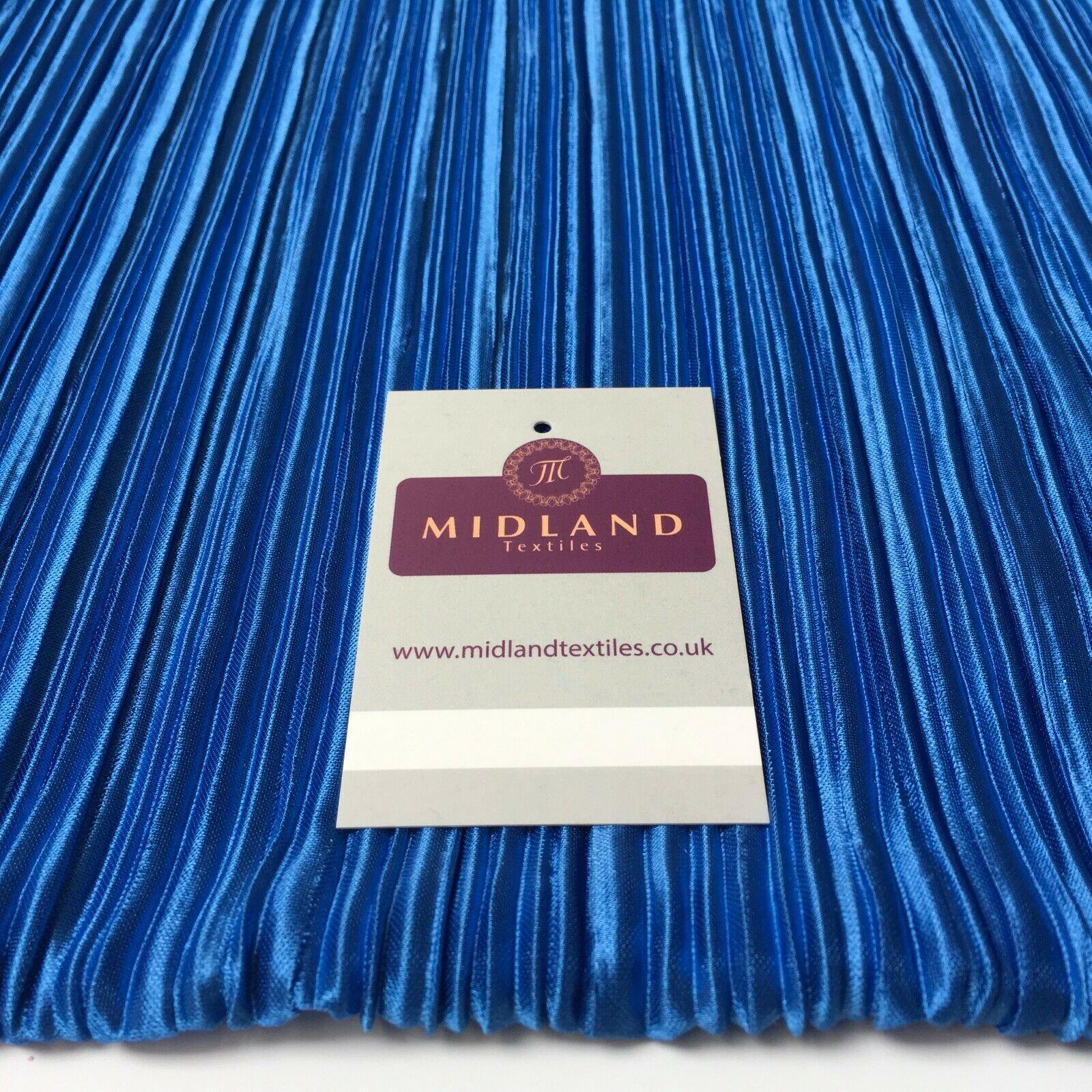 Creased Pleated textured dress palazzo trouser fabric 55' Wide MR998 Mtex