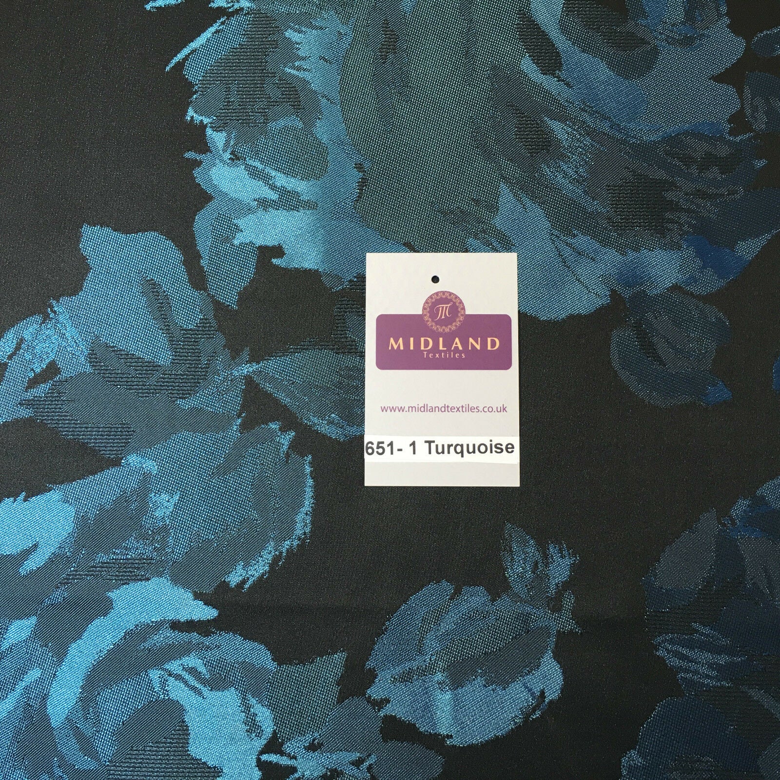 Vintage Floral taffeta fabric ideal for cushions and patchwork 58' M651 Mtex