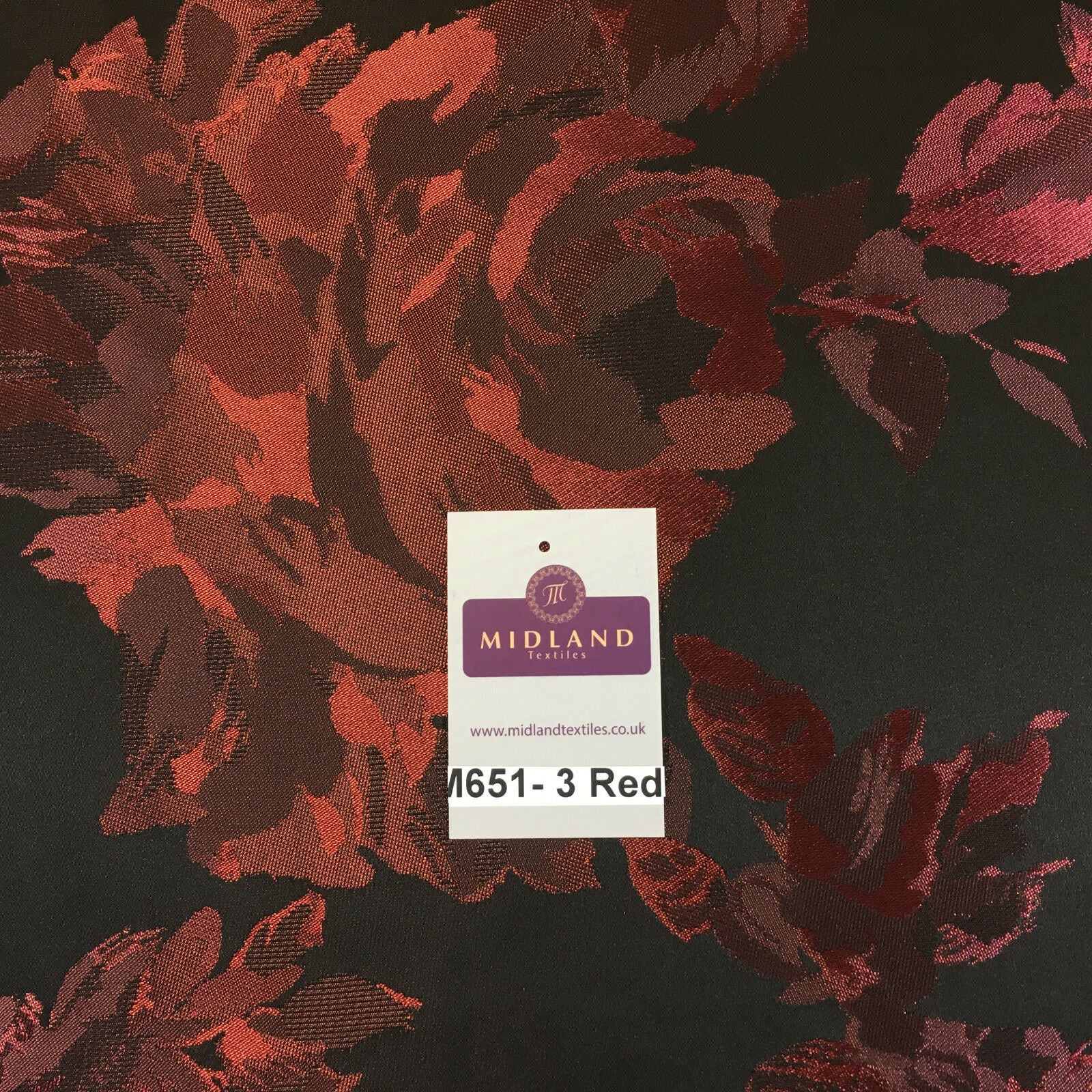 Vintage Floral taffeta fabric ideal for cushions and patchwork 58' M651 Mtex