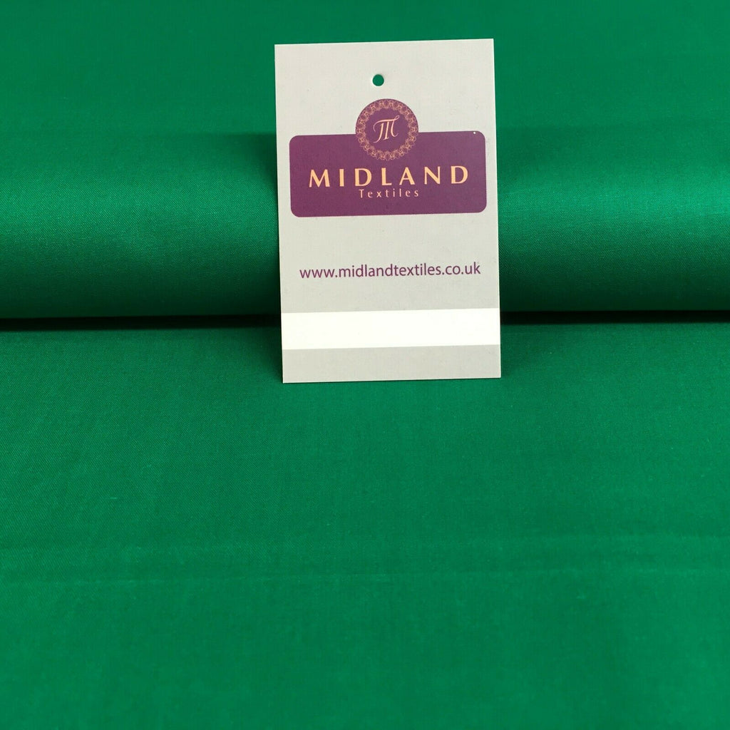 Plain Soft 100% Cotton Poplin dyed Fabric 110 cm MK1228 Mtex