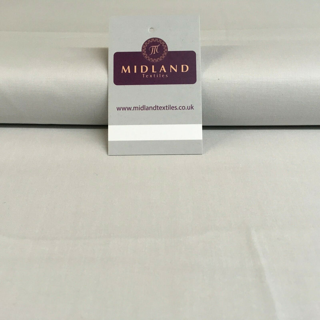 Plain Soft 100% Cotton Poplin dyed Fabric 110 cm MK1228 Mtex