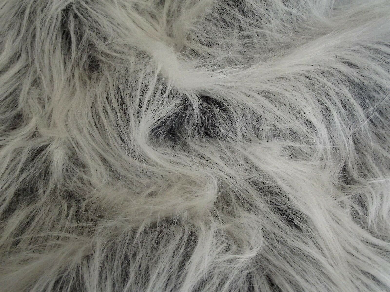 Plain Faux Fur 75mm Long Pile ideal for clothing, pet beds 58