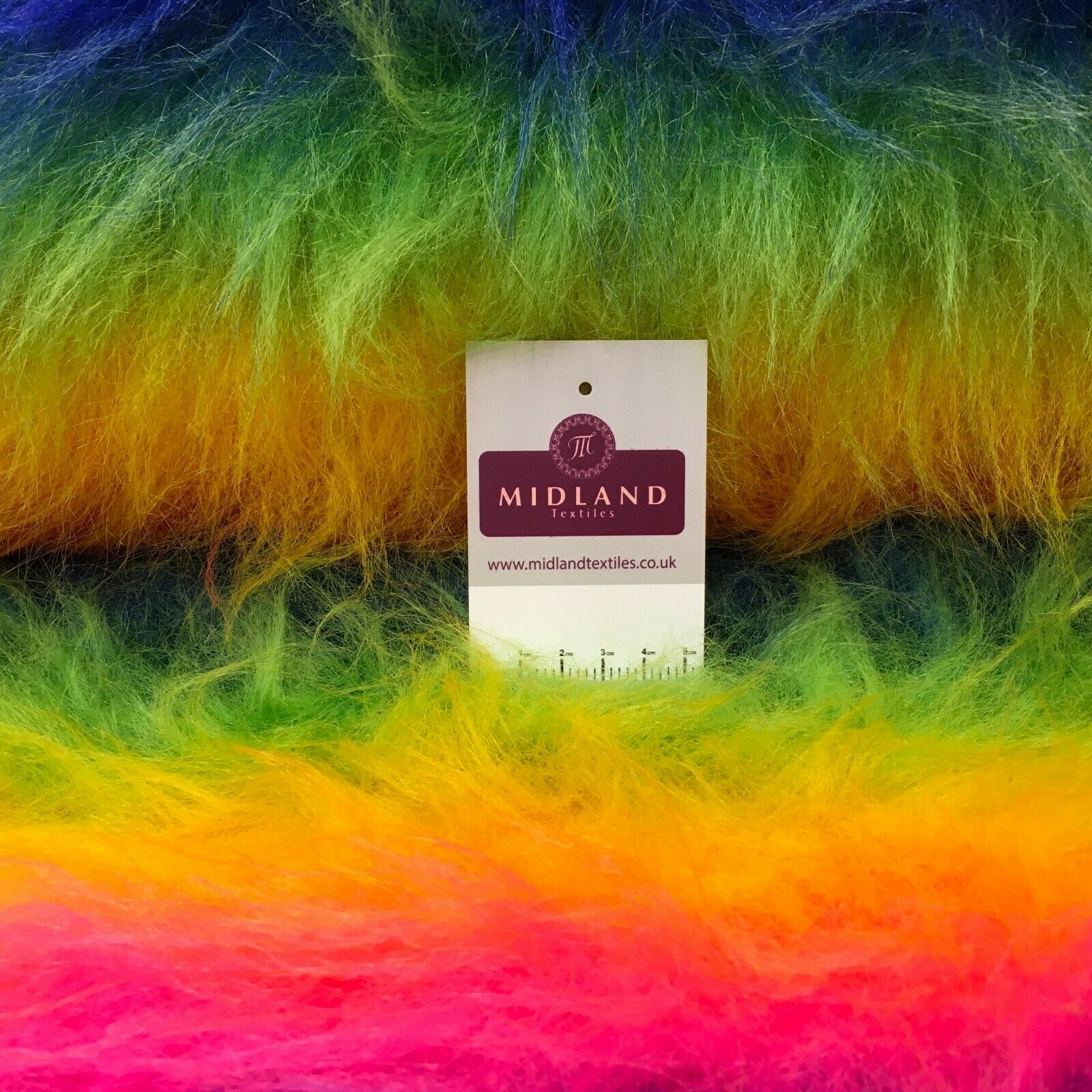 Plain Faux Fur 75mm Long Pile ideal for clothing, pet beds 58