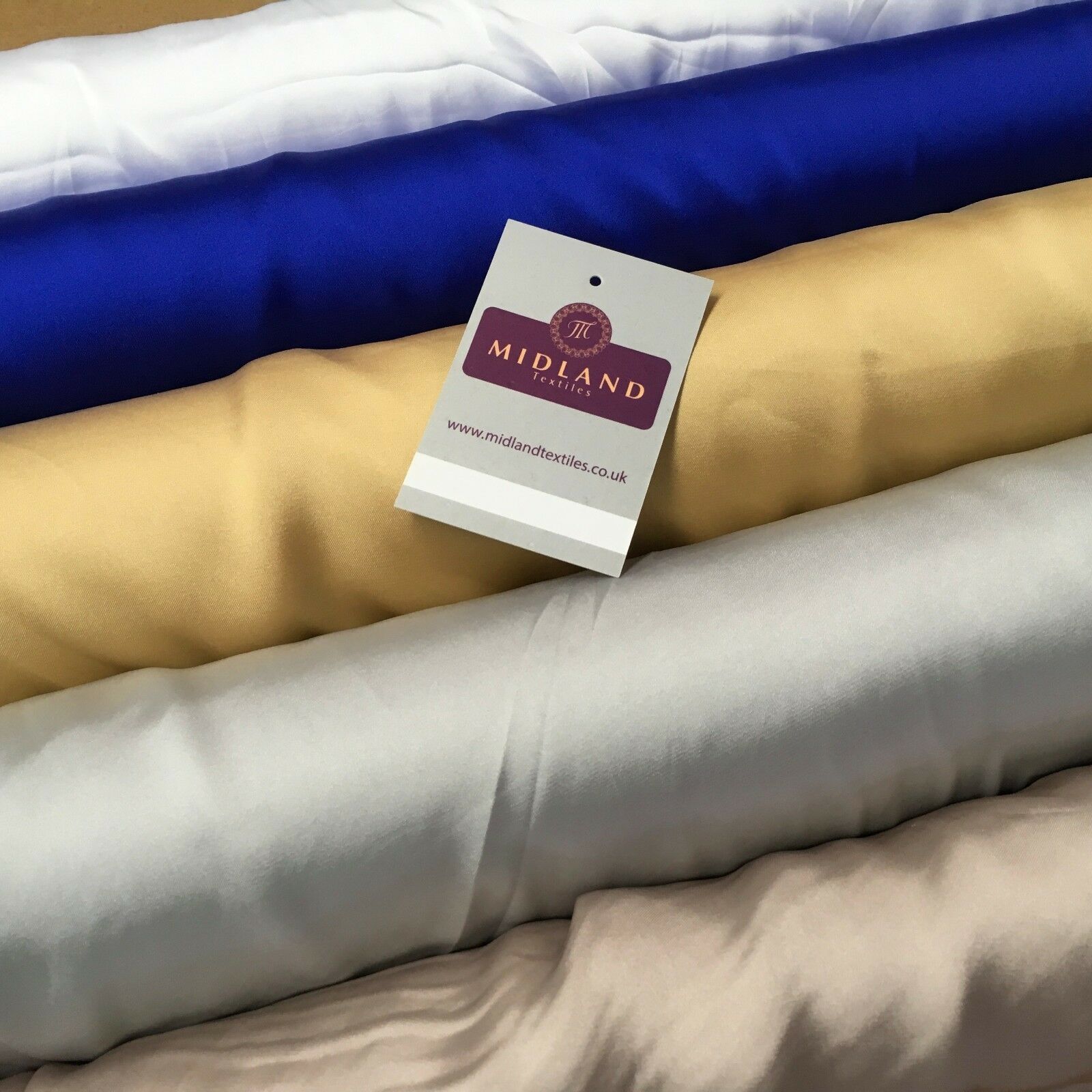 Silky Charmeuse Lightweight Satin bridal dress fabric 58' MD831 Mtex