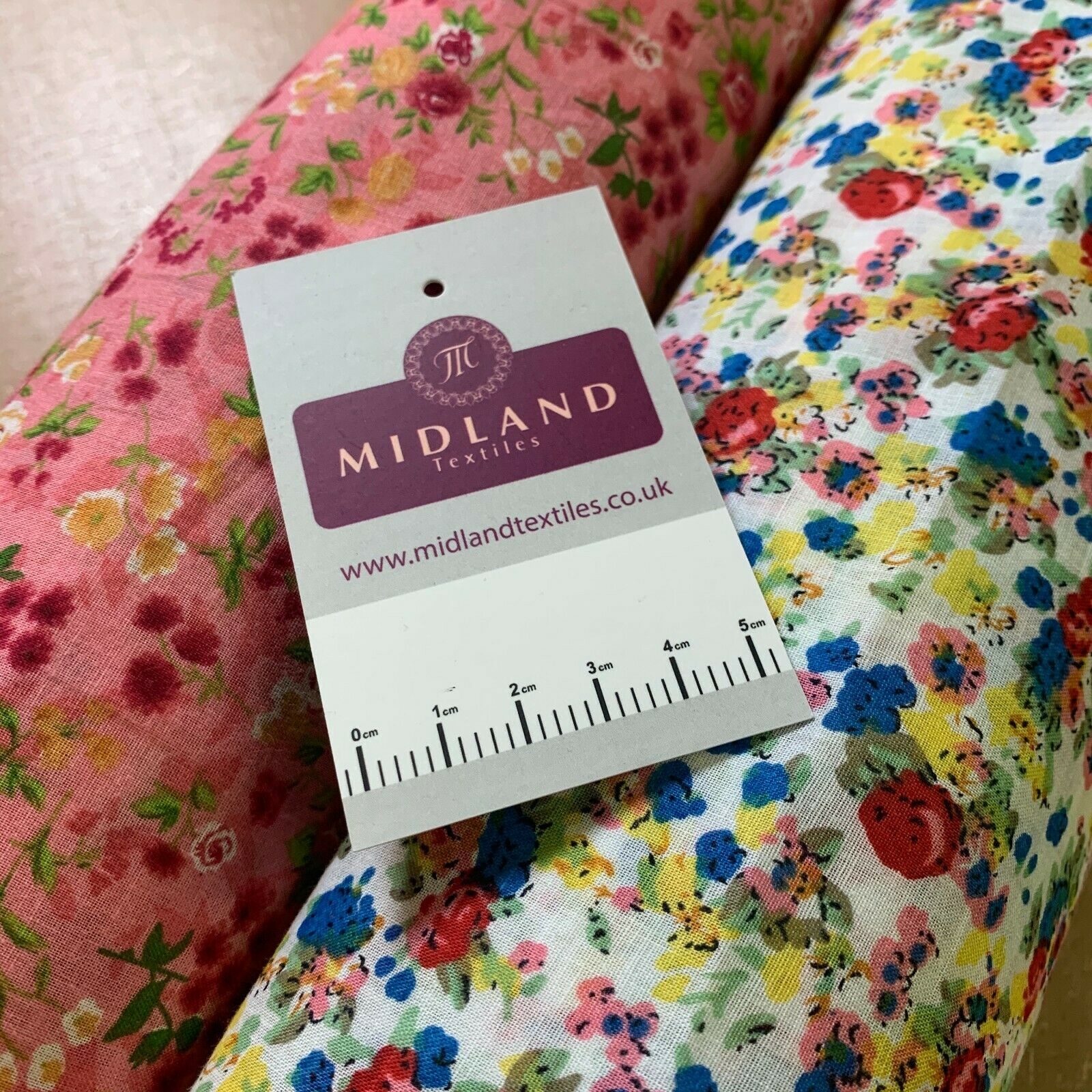 Vintage Floral Printed 100% Cotton Lawn Dress Fabric 58' Wide MH953 Mtex