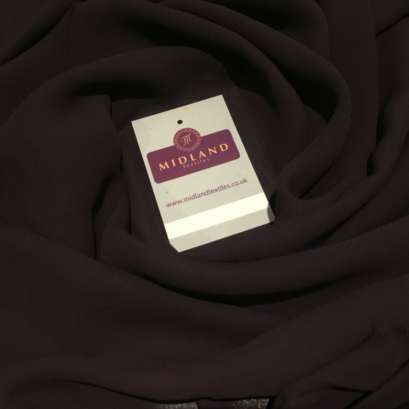 Plain Amazon Crepe Georgette chiffon Fabric 44' MJ787 Mtex