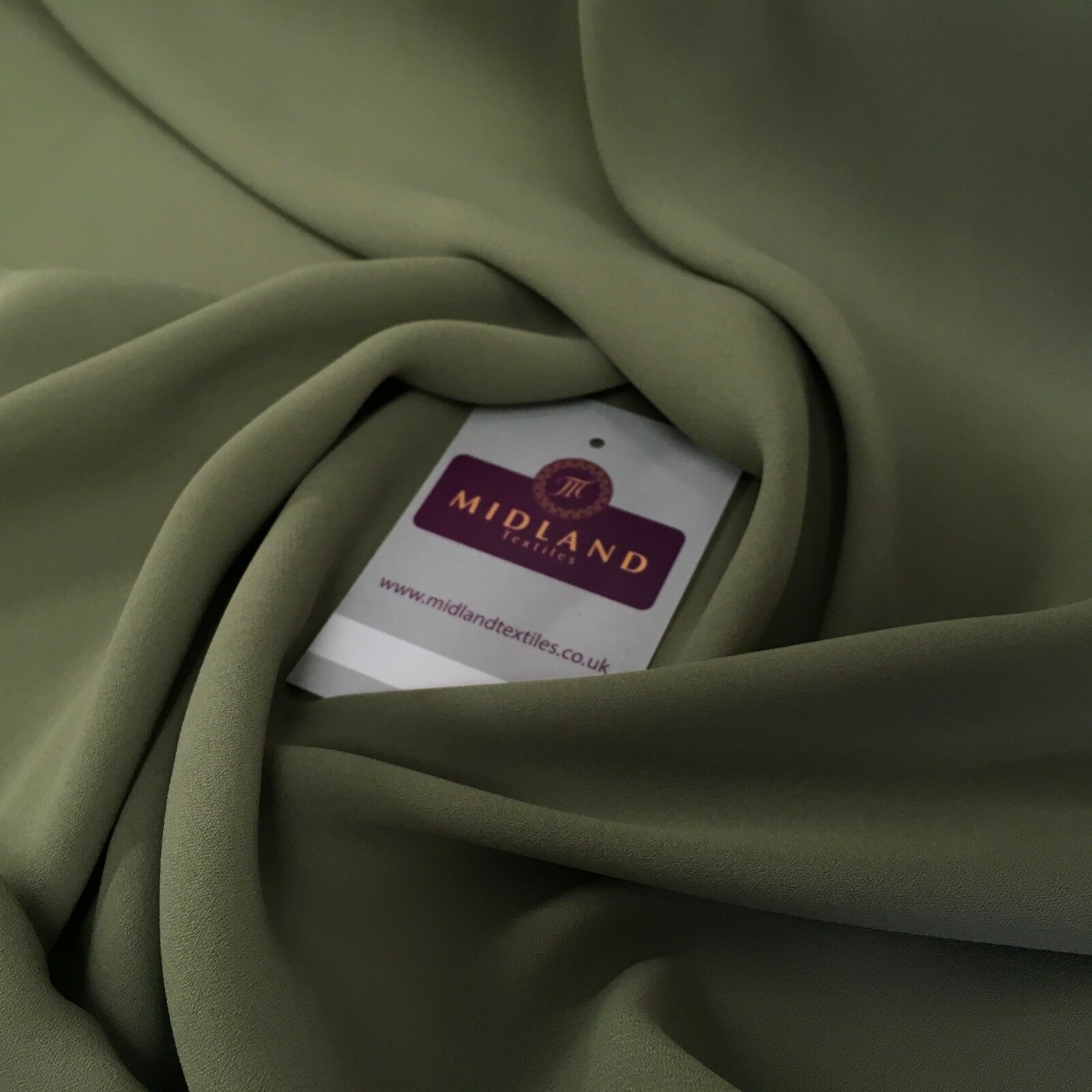 Plain Amazon Crepe Georgette chiffon Fabric 44' MJ787 Mtex