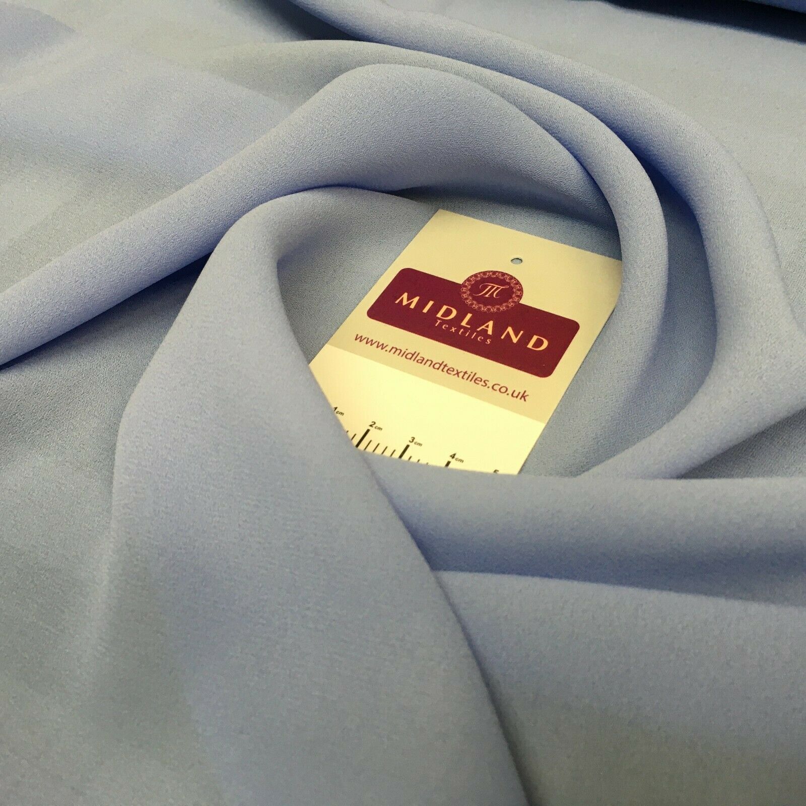 Plain Amazon Crepe Georgette chiffon Fabric 44' MJ787 Mtex