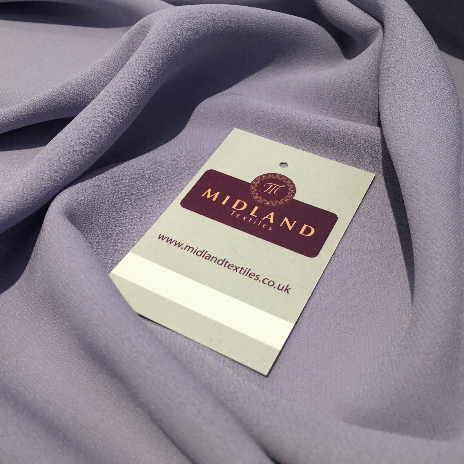 Plain Poly Moss Crepe Georgette dress fabric medium weight 44' Wide M440 Mtex