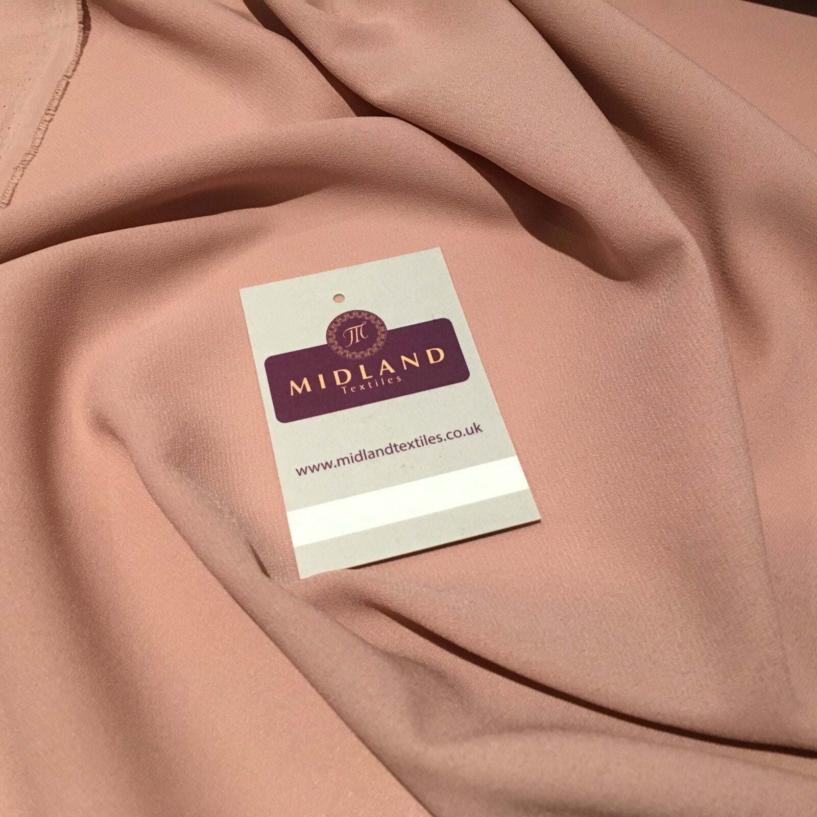 Plain Poly Moss Crepe Georgette dress fabric medium weight 44' Wide M440 Mtex