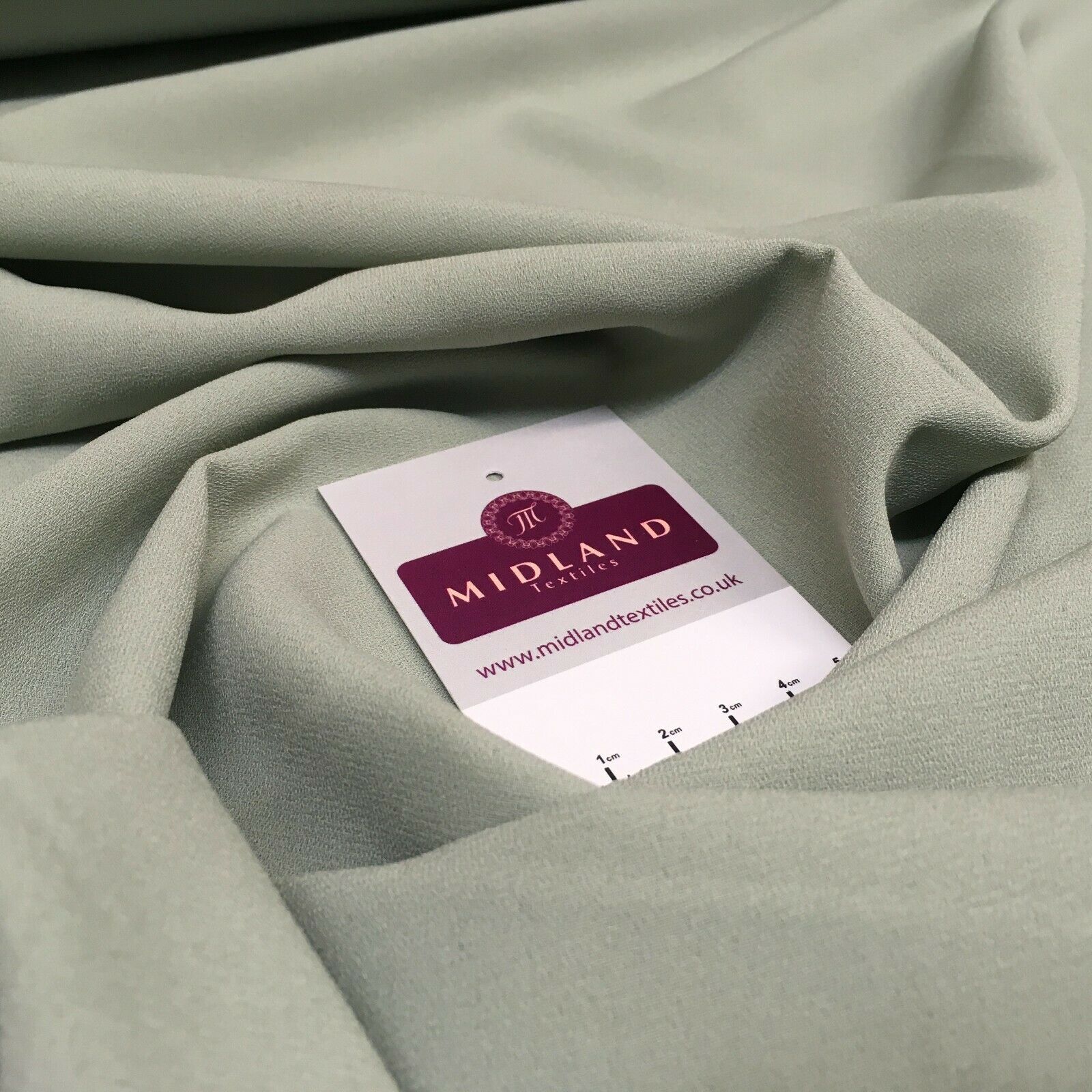 Plain Poly Moss Crepe Georgette dress fabric medium weight 44' Wide M440 Mtex
