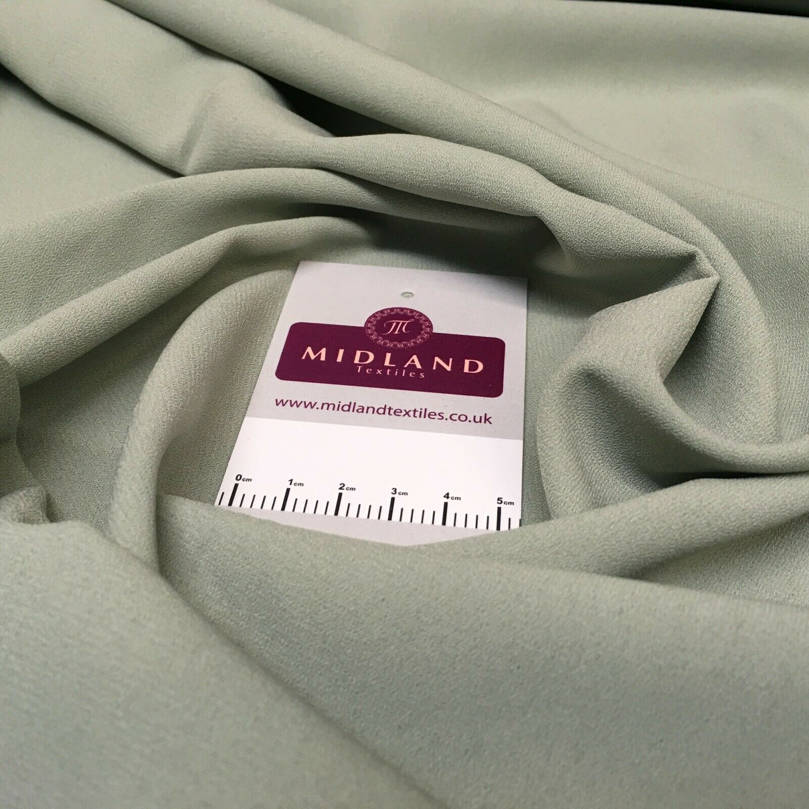 Plain Poly Moss Crepe Georgette dress fabric medium weight 44' Wide M440 Mtex