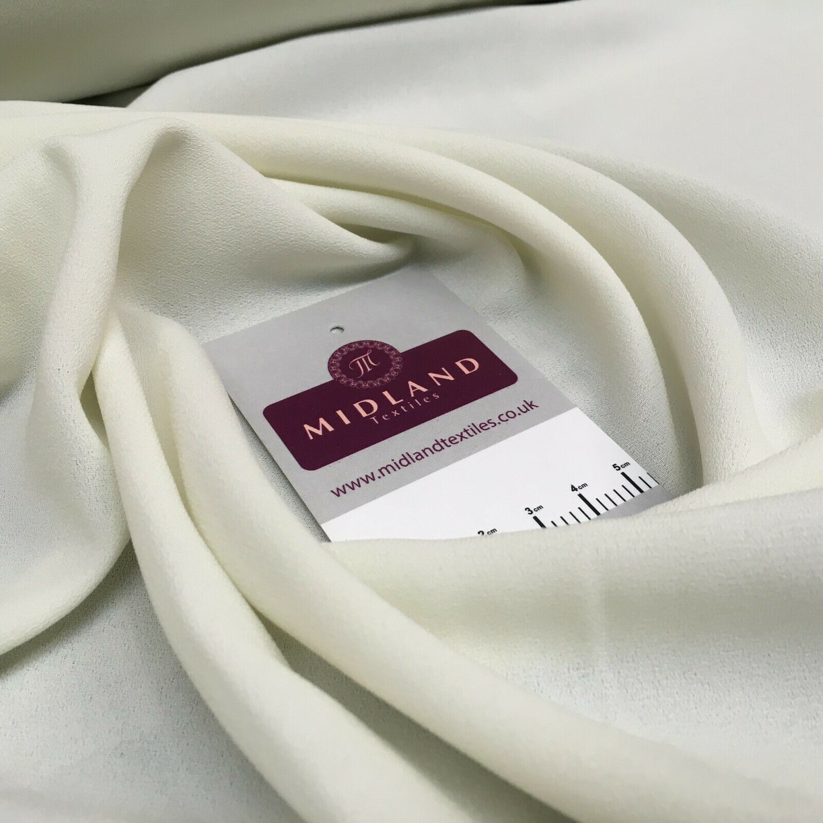 Plain Poly Moss Crepe Georgette dress fabric medium weight 44' Wide M440 Mtex