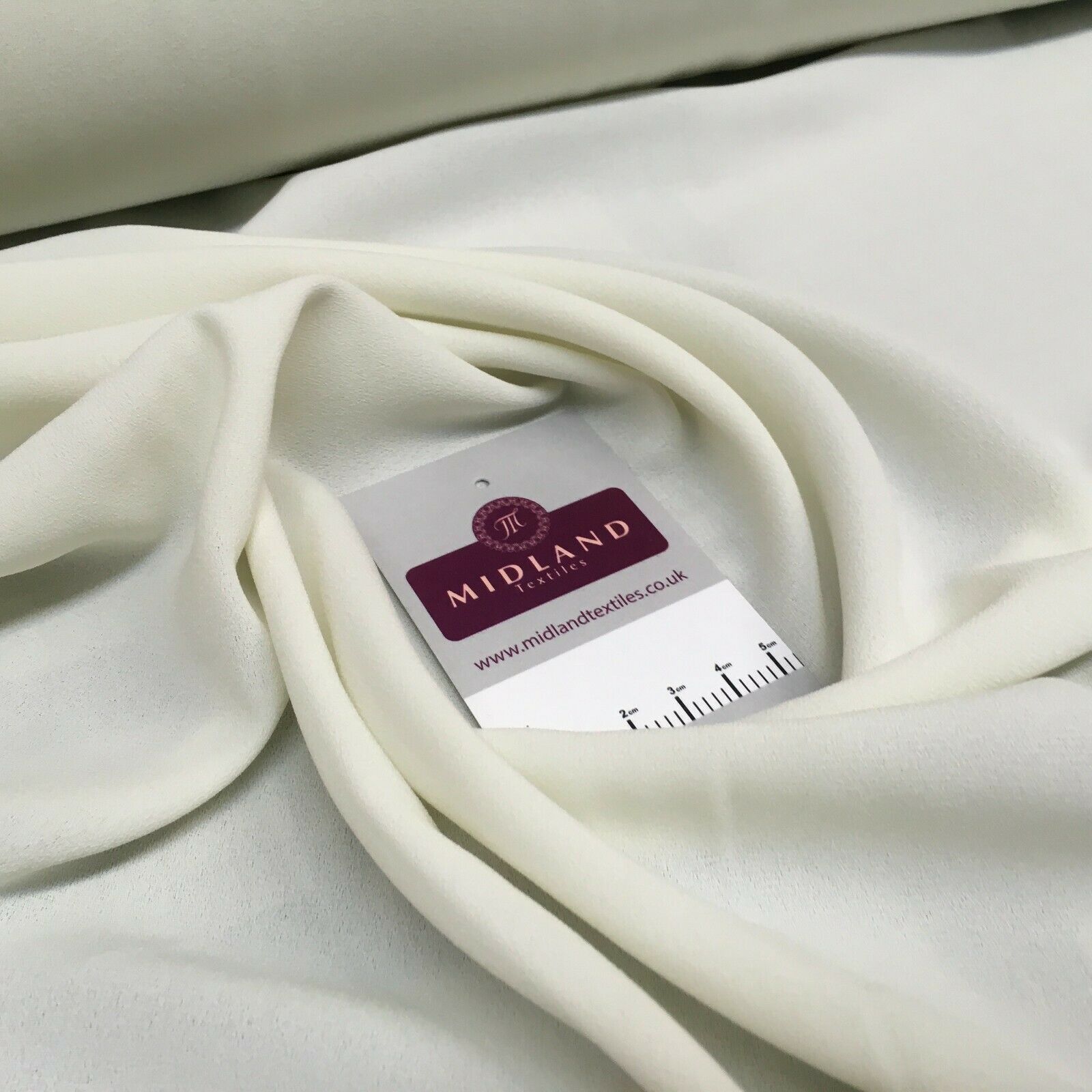 Plain Poly Moss Crepe Georgette dress fabric medium weight 44' Wide M440 Mtex