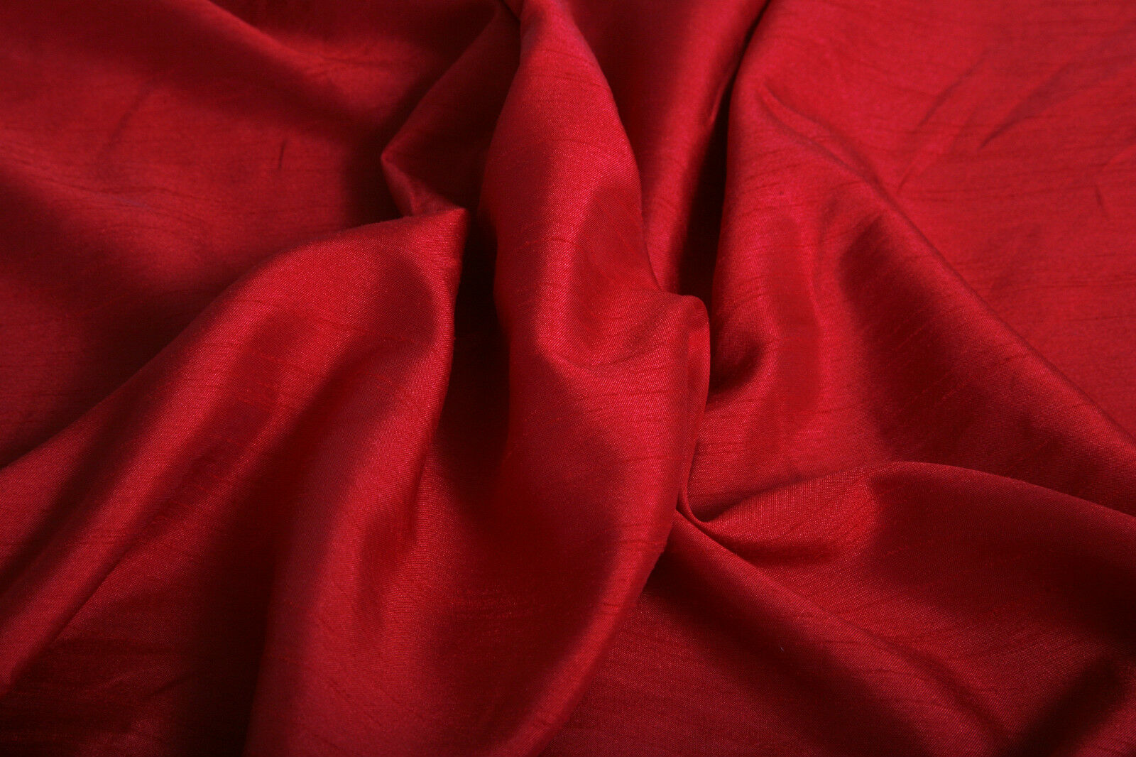 SATIN BACKED FAUX DUPION Shantung RAW SILK 100% POLYESTER FABRIC 44' M299