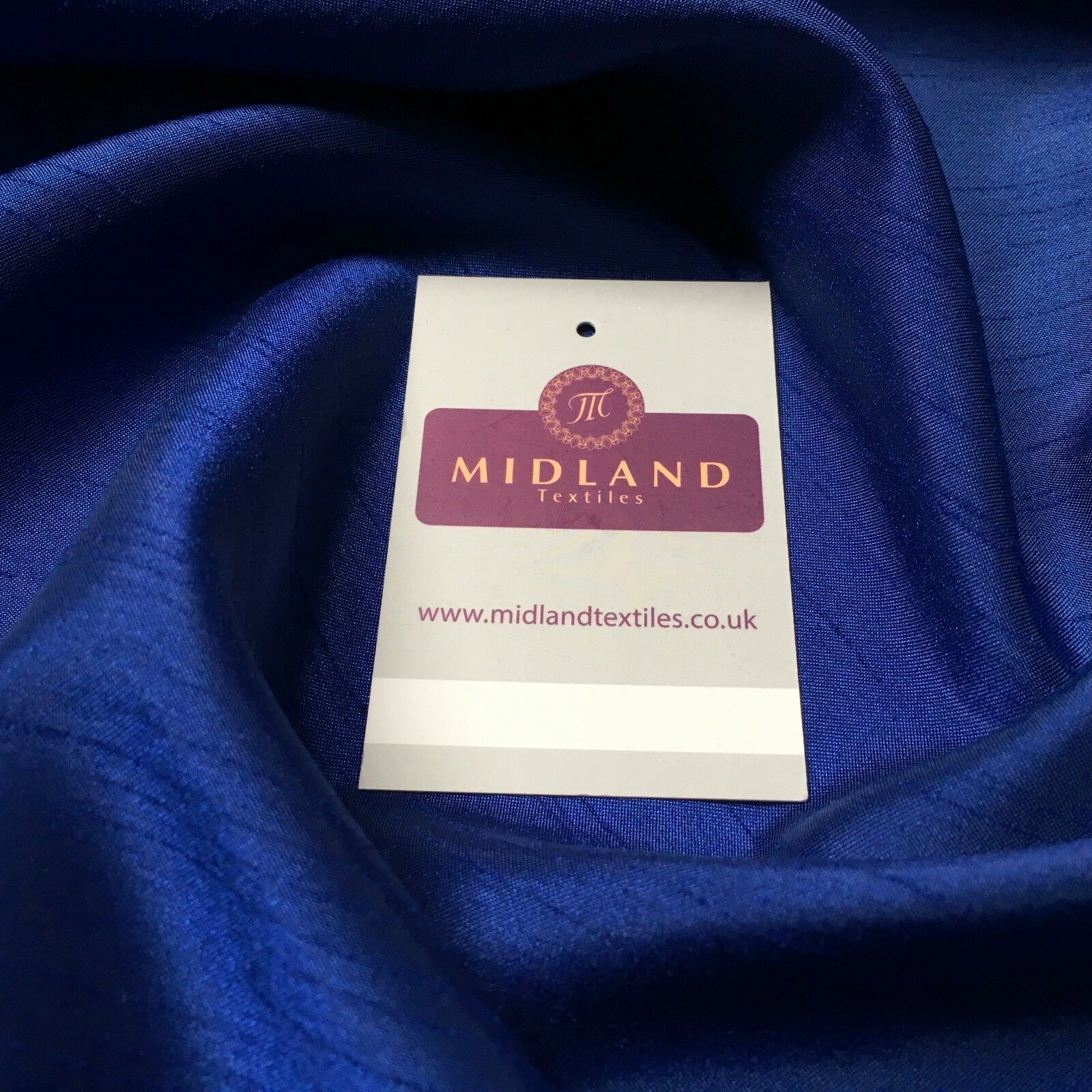 SATIN BACKED FAUX DUPION Shantung RAW SILK 100% POLYESTER FABRIC 44' M299